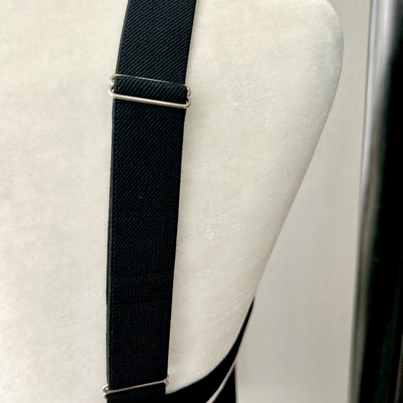 Rebecca Minkoff Black and Silver Embellished Midi Dress - Picture 6 of 8